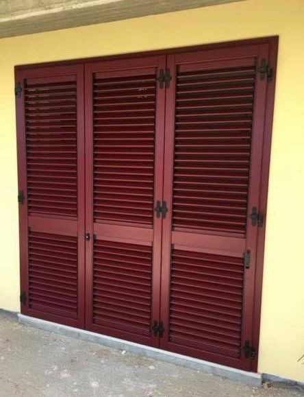 persiane in alluminio per porte finestre