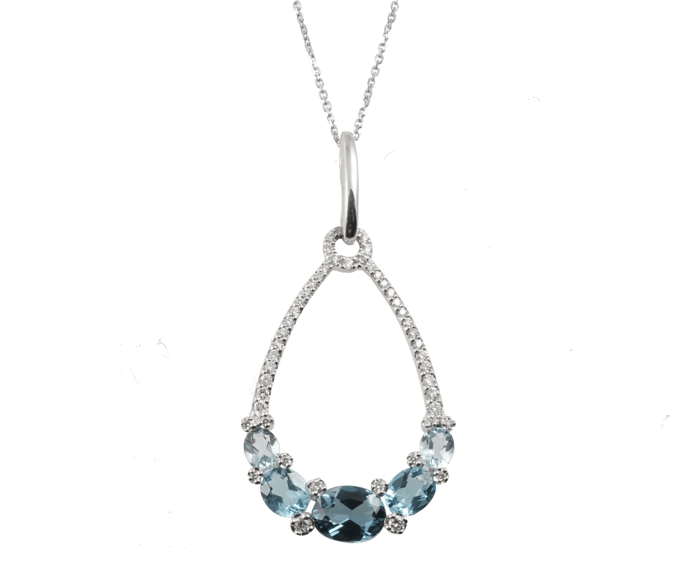 White Diamond Cluster Ring