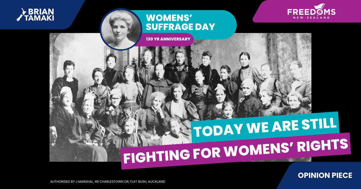 Today we are still fighting for Women's Rights