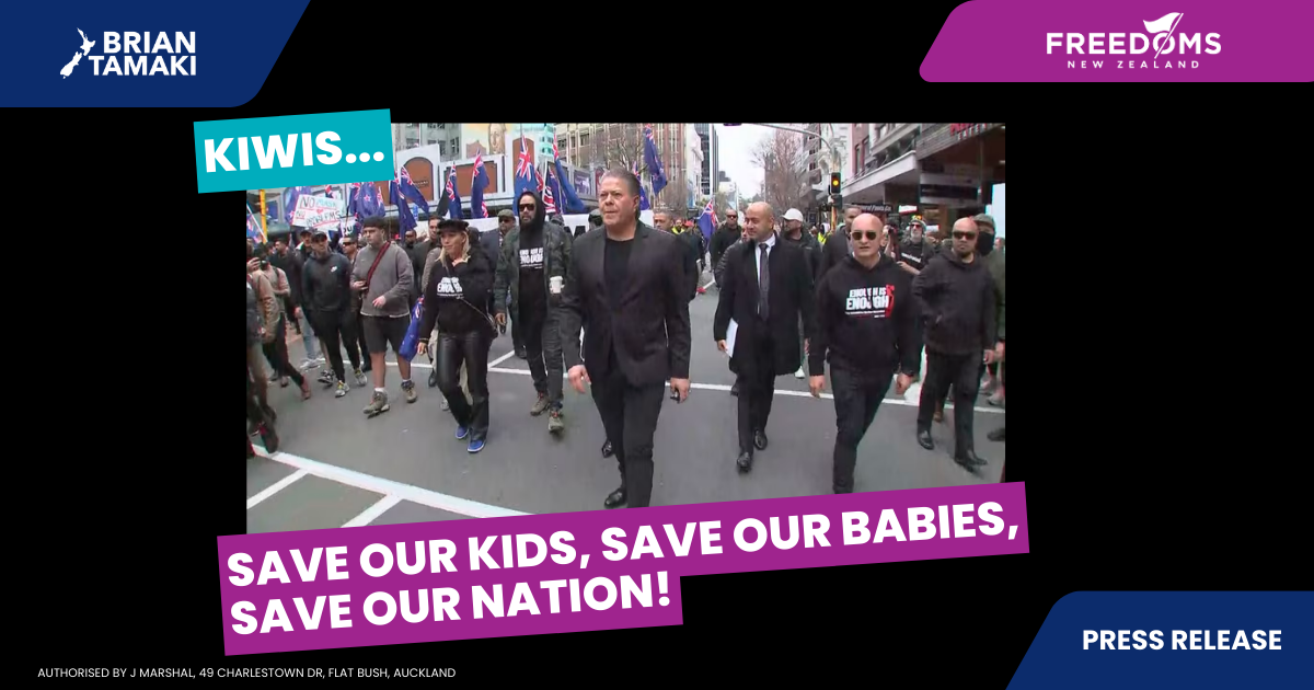 Save our Kids, Save our Babies, Save our Nation