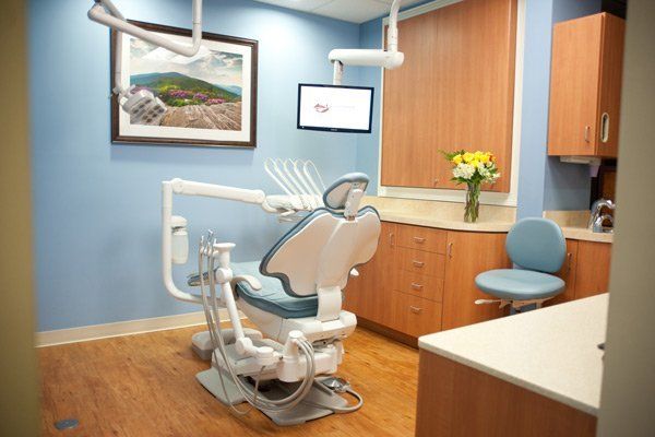 treatment room at Laurelwood Dentistry