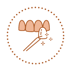 icon of dental veneer