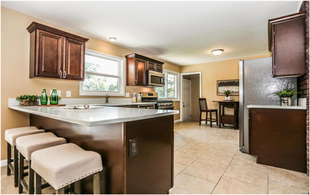 White Kitchen Design 9 — Earth City, MO — Cabinets & Granite, Inc.