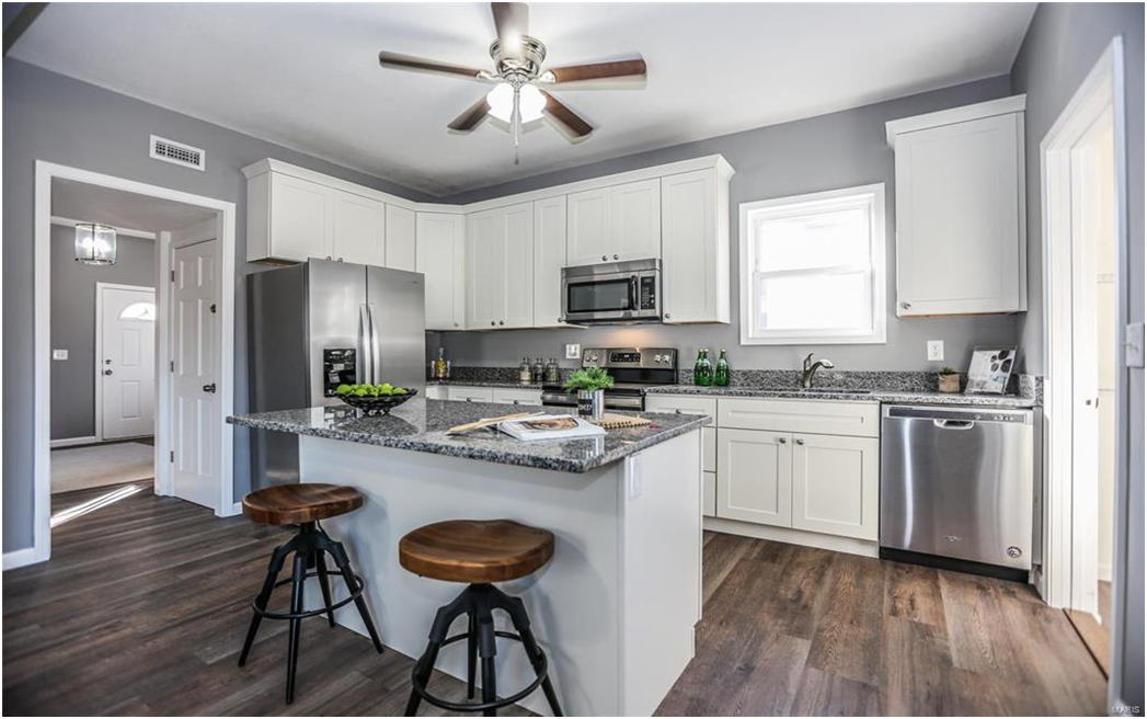 White Kitchen Design 11 — Earth City, MO — Cabinets & Granite, Inc.