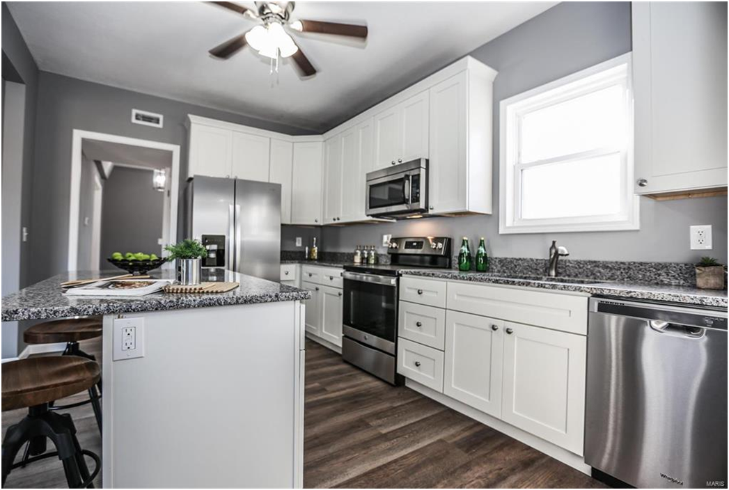 White Kitchen Design 10 — Earth City, MO — Cabinets & Granite, Inc.