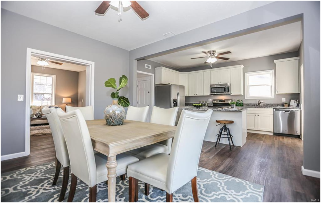 White Kitchen Design 8 — Earth City, MO — Cabinets & Granite, Inc.