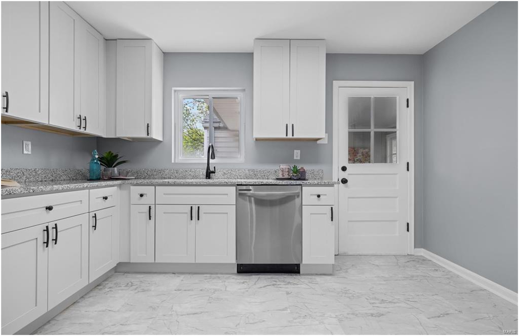 White Kitchen Design — Earth City, MO — Cabinets & Granite, Inc.