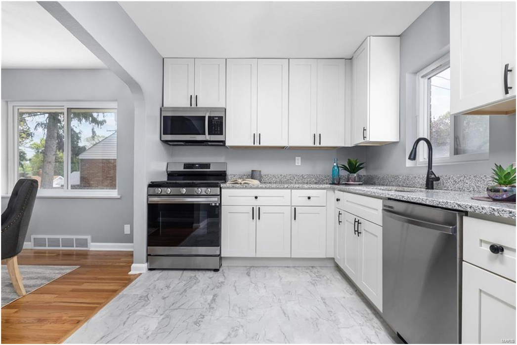 White Kitchen Design 12 — Earth City, MO — Cabinets & Granite, Inc.