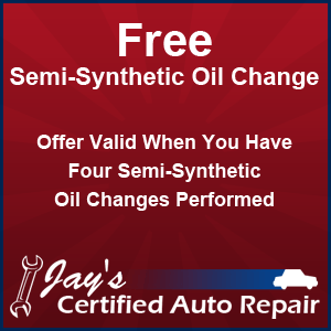 Free - Semi-Synthetic Oil Change