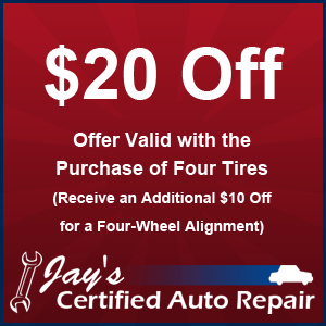 $20 Off - Purchase of Tire