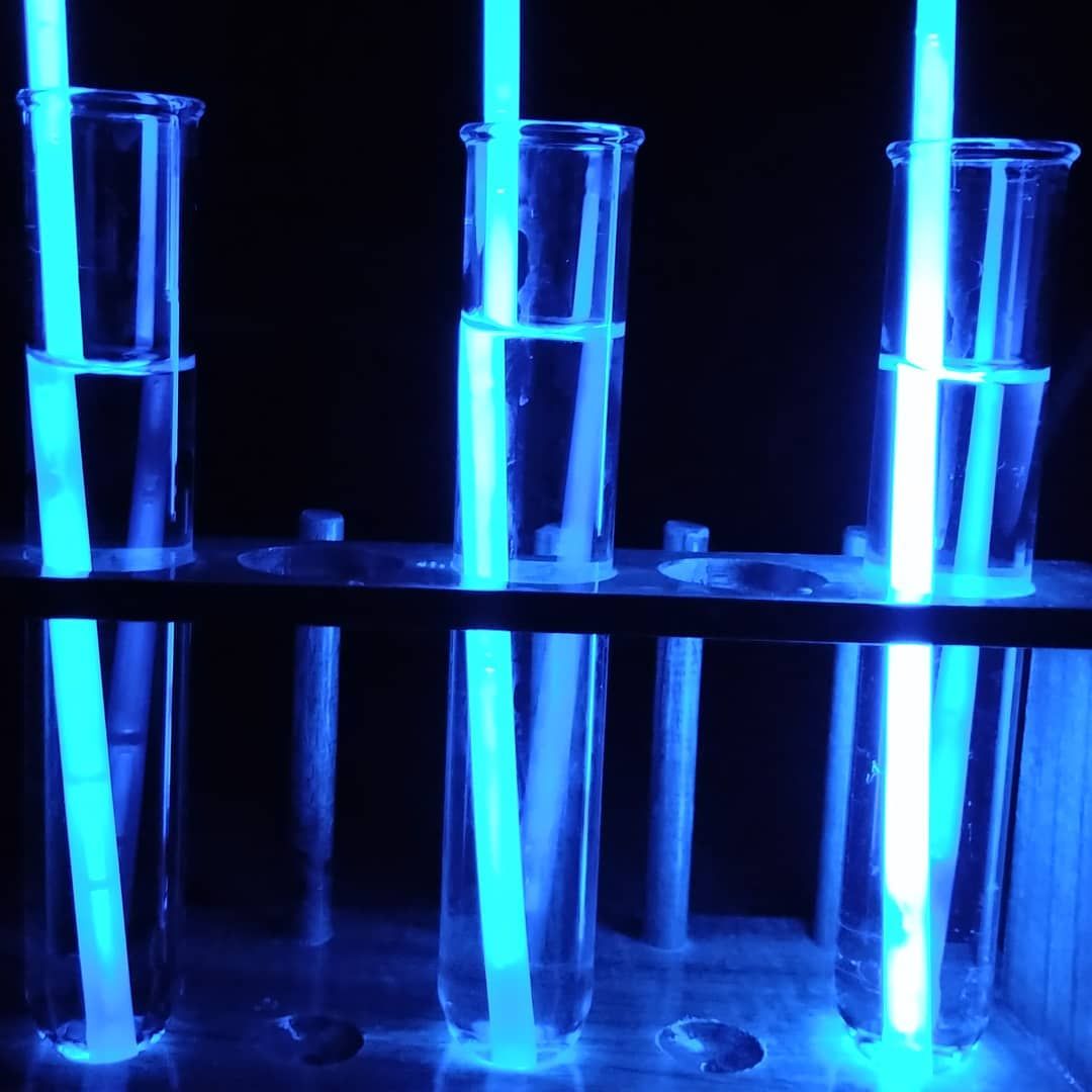 Glow Sticks in Test Tubes — The Molecule Mentor in Lorn, NSW