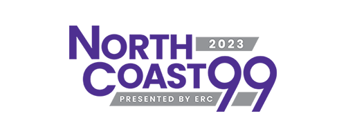 North Coast 99 logo. Features the text
