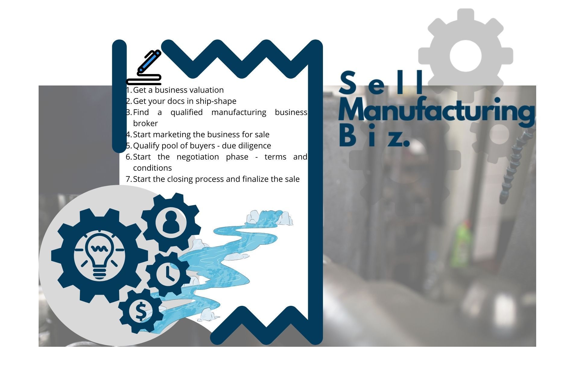 How to Sell a Manufacturing Business in Ontario