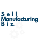 A logo for a company called sell manufacturing biz. Sellmymanufacturingbiz.ca