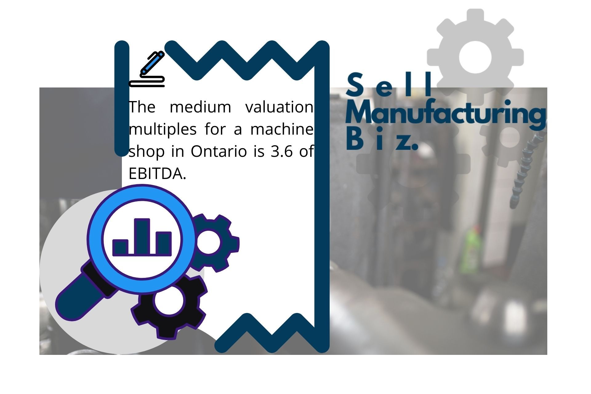 valuation multiples: machine shops for sale ontario