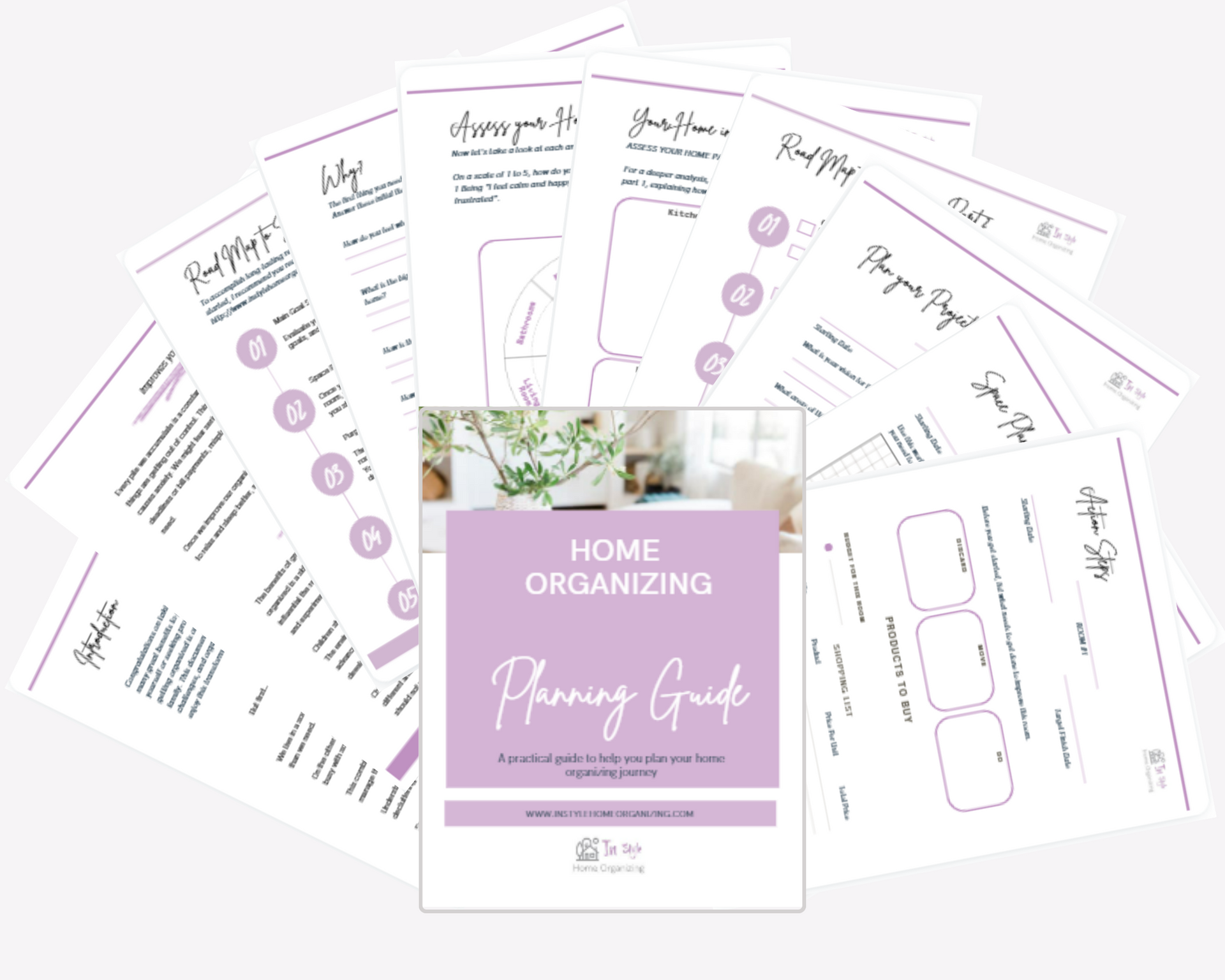 Home organizing planning guide designed by a top professional organizer in New Jersey 2