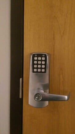 Doorlock close — Commercial Door and Locks in Albany County, NY