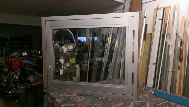 Glass Window — Commercial Door and Locks in Albany County, NY