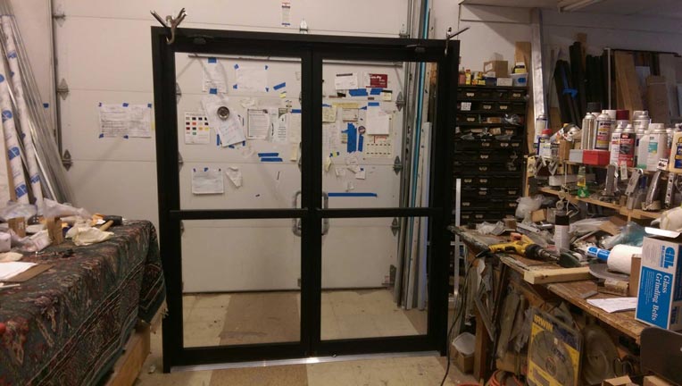 Glass Door assembly — Commercial Door and Locks in Albany County, NY