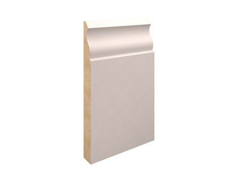 18 X 168 OGEE/REGENCY WHITE PRIMED MDF 4.4 METRE LONG