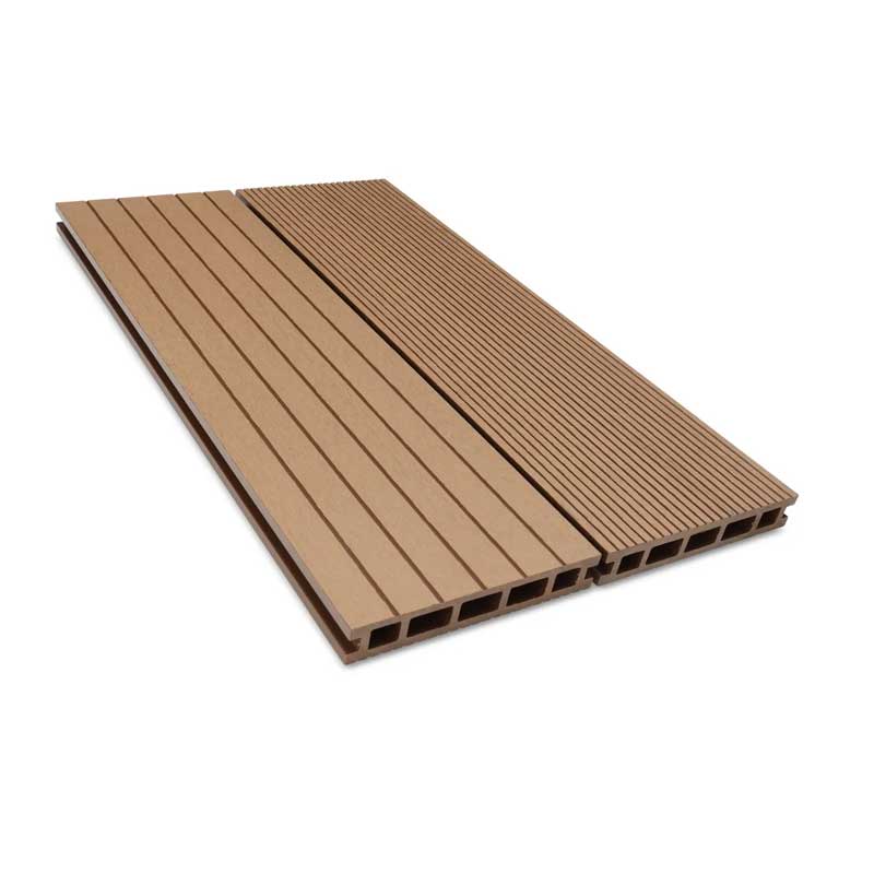 Autumn composite decking