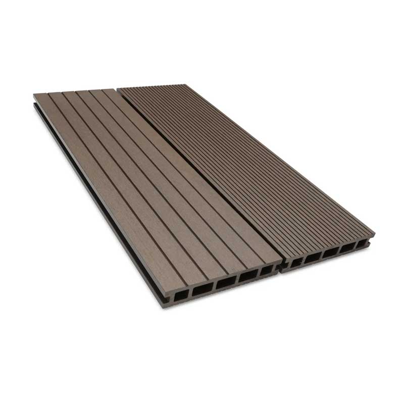 Walnut composite decking