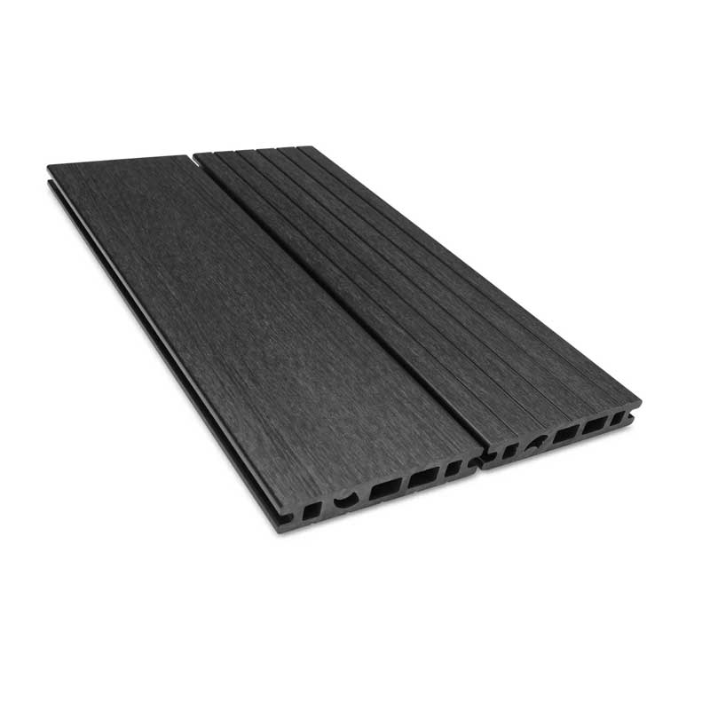 Midnight composite decking