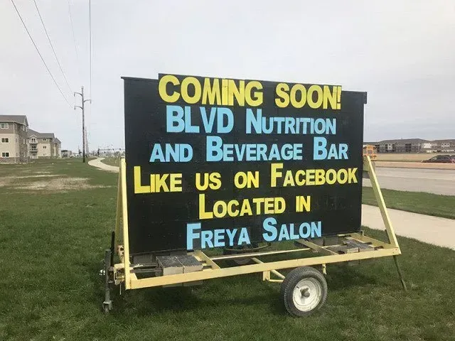 Coming Soon Signage