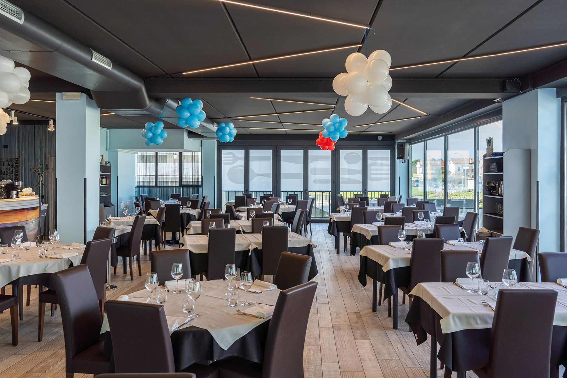 Ampia sala per banchetti