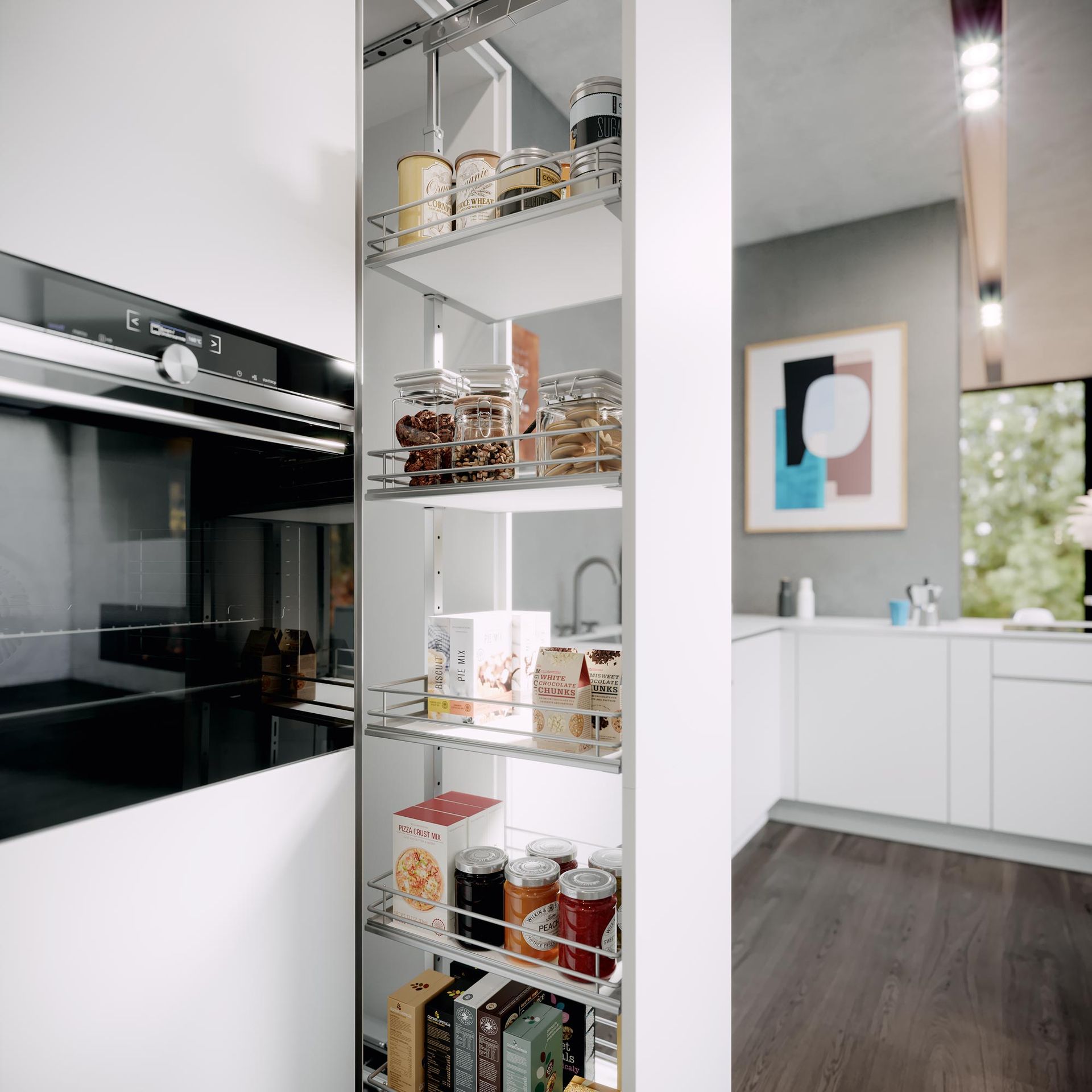 A Kitchen With A Pantry — Motueka, NZ — Motueka Joinery Co.