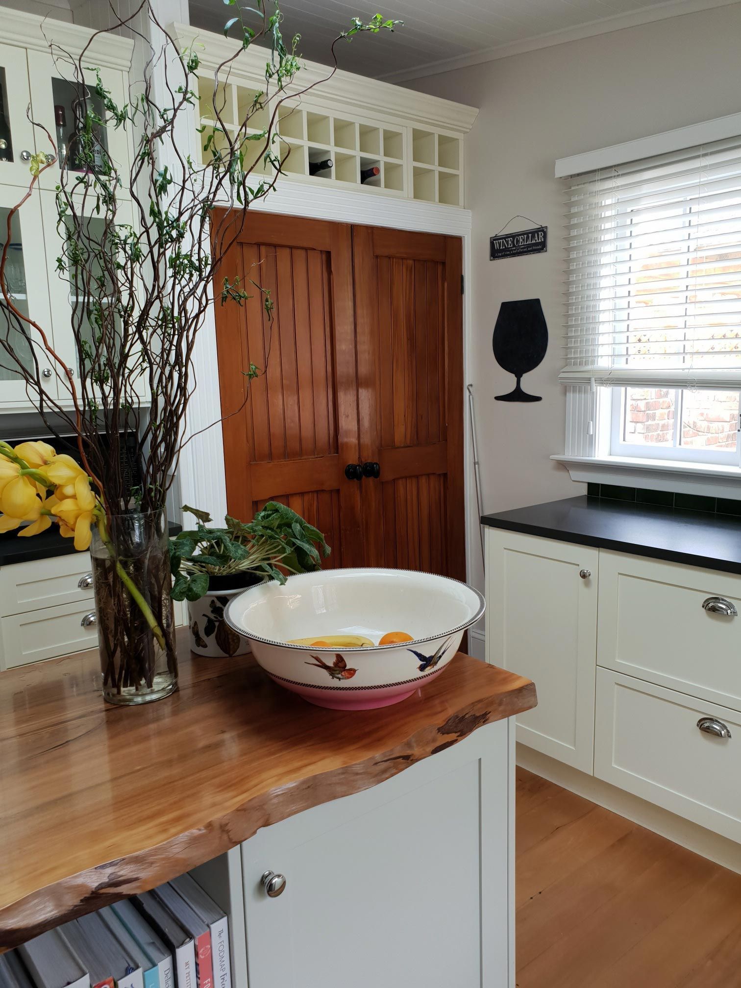 A Bowl Sitting On Top Of A Wooden Counter — Motueka, NZ — Motueka Joinery Co.