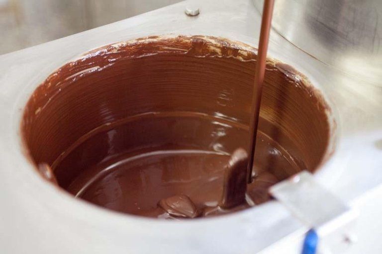 Preparazione cioccolata
