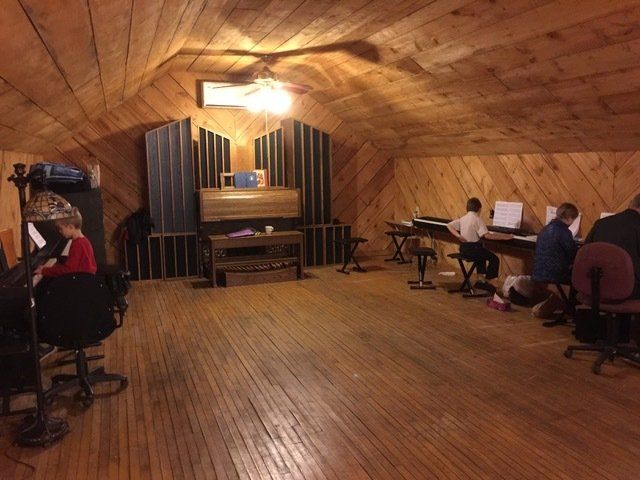 Morning piano lessons