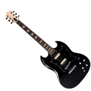 black guitar isolated