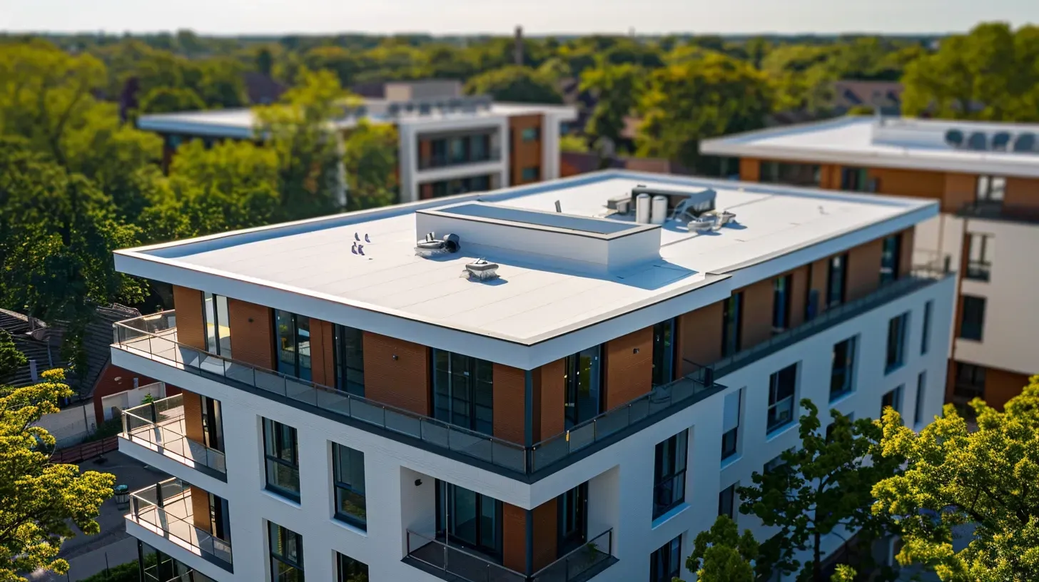Spring Hill FL flat roofing systems using cool roof technologies.