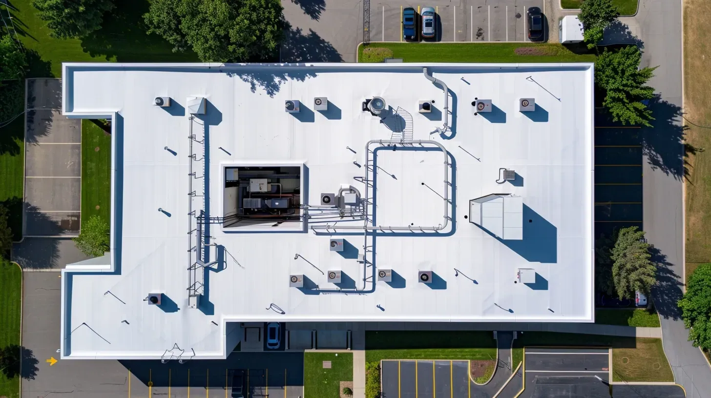 Premium flat roofing Spring Hill FL designed to withstand hurricane conditions.