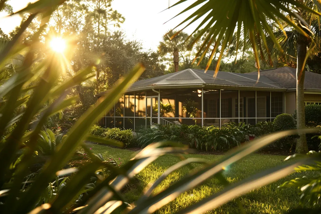 Stylish asphalt shingle roofing Spring Hill FL with weather-resistant granules.