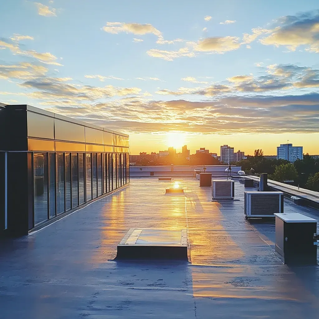Commercial Roof Maintenance in Spring Hill FL to protect rooftop equipment and structures.