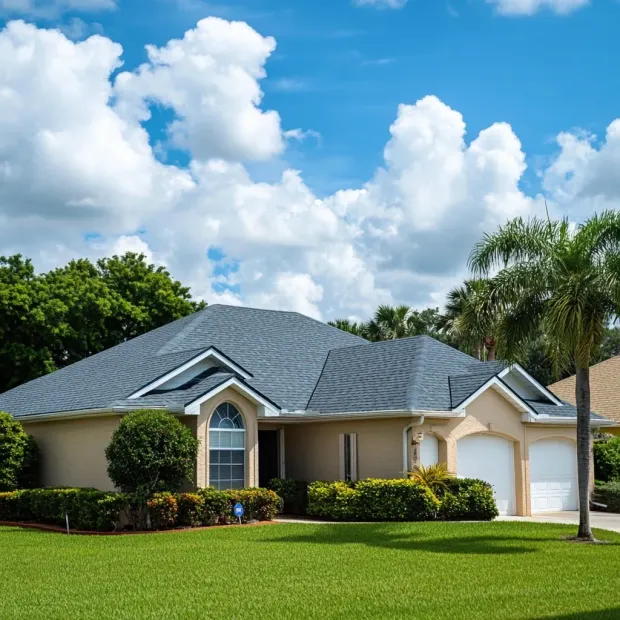 Spring Hill Roofing Services concrete decking and tar application by Spring Hill FL Roofers with licensed workmanship and customer satisfaction ratings.