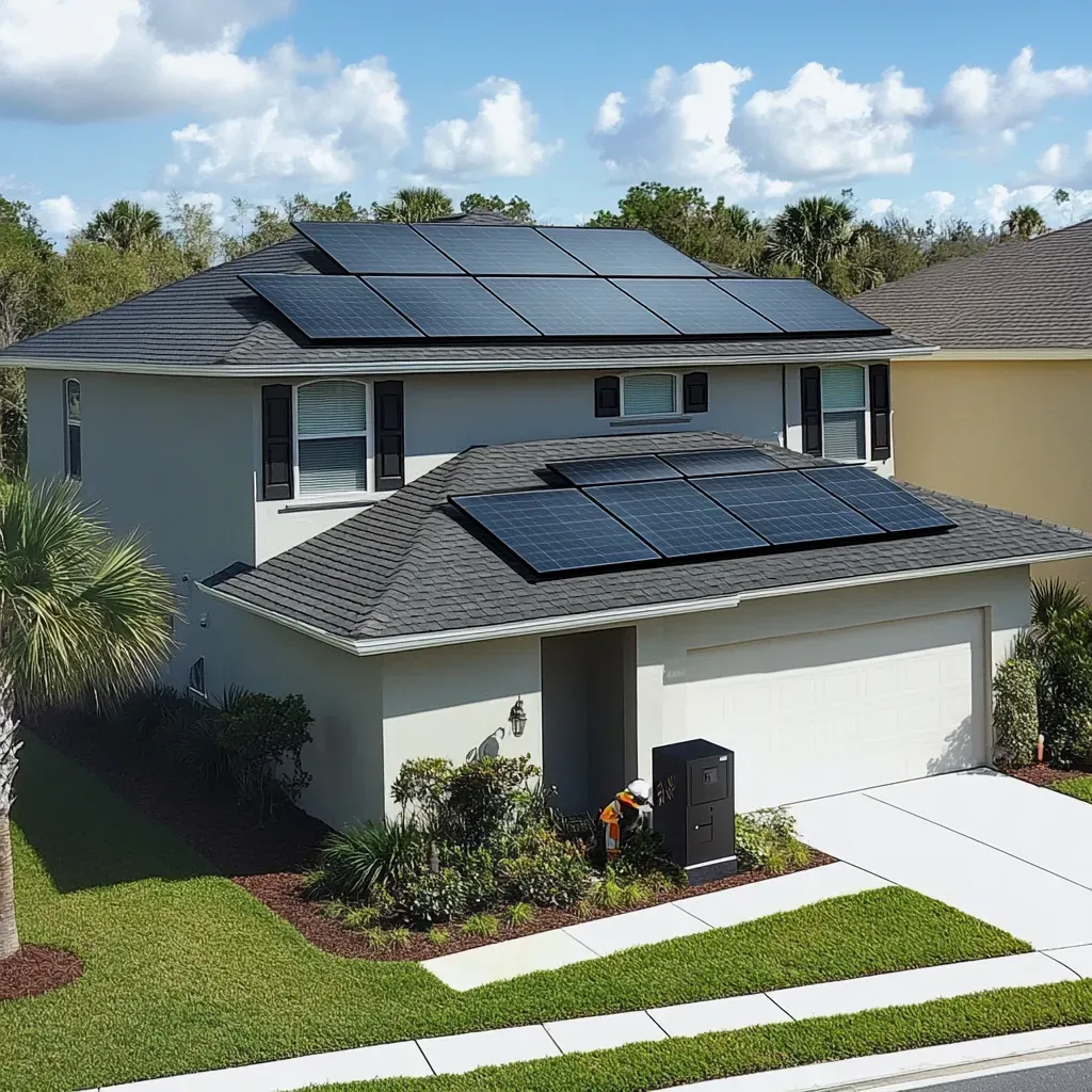 Integrated solar roofing system with flush-mounted photovoltaic shingles installed on a two-story energy-efficient home in Spring Hill, FL. Roofer connecting inverter box for active power conversion. Solar shingles blend seamlessly with asphalt roofing, delivering clean energy, enhanced ROI, and storm-rated performance. Ideal solution for eco-conscious Florida homeowners seeking sustainable roofing alternatives. contractors spring hill fl, roof installation spring hill fl, roof maintenance spring hill fl, roof repair spring hill fl, roof replacement spring hill fl, roofers in spring hill fl, roofing companies spring hill fl, roofing contractors spring hill fl, roofing services spring hill fl, roofing spring hill fl, spring hill fl, spring hill fl roofers, spring hill fl roofing services, contractors spring hill fl roofing spring hill fl, roofing services spring hill fl roof maintenance spring hill fl, spring hill fl roofing services roof installation spring hill fl, roofing contractors spring hill fl, roofers in spring hill fl roof repair spring hill fl, roof replacement spring hill fl, roofing companies spring hill fl, roofing spring hill fl, spring hill fl, spring hill fl roofers, contractors spring hill fl, roofing contractors spring hill fl, roof maintenance spring hill fl, roof installation spring hill fl, roofers in spring hill fl, roof repair spring hill fl, spring hill fl roofing services, roofing companies spring hill fl, roof replacement spring hill fl, roofing services spring hill fl, roofing spring hill fl, spring hill fl, spring hill fl roofers, contractors spring hill fl, roofing contractors spring hill fl, roofing spring hill fl, roof installation spring hill fl, roof maintenance spring hill fl, roof repair spring hill fl, roof replacement spring hill fl, roofers in spring hill fl, roofing companies spring hill fl, roofing services spring hill fl, spring hill fl roofers, spring hill fl, spring hill fl roofing services, contractors spring hill fl, roofing contractors spring hill fl, roof maintenance spring hill fl, roofing spring hill fl, roofing companies spring hill fl, roof installation spring hill fl, roof repair spring hill fl, roofers in spring hill fl, roof replacement spring hill fl, roofing services spring hill fl, spring hill fl roofers, spring hill fl, spring hill fl roofing services, contractors spring hill fl, roof installation spring hill fl, roofing contractors spring hill fl, roofing companies spring hill fl, roofing spring hill fl, roof maintenance spring hill fl, roof repair spring hill fl, roof replacement spring hill fl, roofing services spring hill fl, roofers in spring hill fl, spring hill fl roofers, spring hill fl, roofing spring hill fl, spring hill fl roofing services, contractors spring hill fl, roofing contractors spring hill fl, roof maintenance spring hill fl, roof installation spring hill fl, roof repair spring hill fl, roof replacement spring hill fl, roofers in spring hill fl, roofing companies spring hill fl, roofing services spring hill fl, roofing spring hill fl, spring hill fl, spring hill fl roofers, spring hill fl roofing services, contractors spring hill fl, roof installation spring hill fl, roof maintenance spring hill fl, roof repair spring hill fl, roof replacement spring hill fl, roofers in spring hill fl, roofing companies spring hill fl, roofing contractors spring hill fl, roofing services spring hill fl, roofing spring hill fl, spring hill fl, spring hill fl roofers, spring hill fl roofing services, roofing spring hill fl roof maintenance spring hill fl, roofers in spring hill fl, roof repair spring hill fl, contractors spring hill fl roofing contractors spring hill fl, roofing companies spring hill fl, roof installation spring hill fl, roof replacement spring hill fl, spring hill fl roofers, roofing services spring hill fl, roofing spring hill fl, spring hill fl, roofing contractors spring hill fl roof installation spring hill fl, roof maintenance spring hill fl, roofing spring hill fl, roof repair spring hill fl, roof replacement spring hill fl, roofing services spring hill fl, roofers in spring hill fl, contractors spring hill fl, roofing companies spring hill fl, spring hill fl, spring hill fl roofers, spring hill fl roofing services.