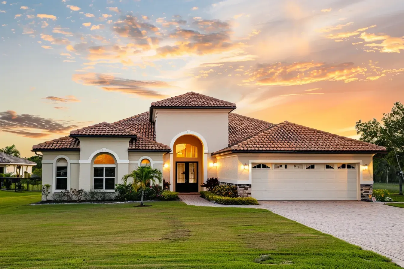 Spring Hill FL roofing company installing beautiful concrete tile systems.