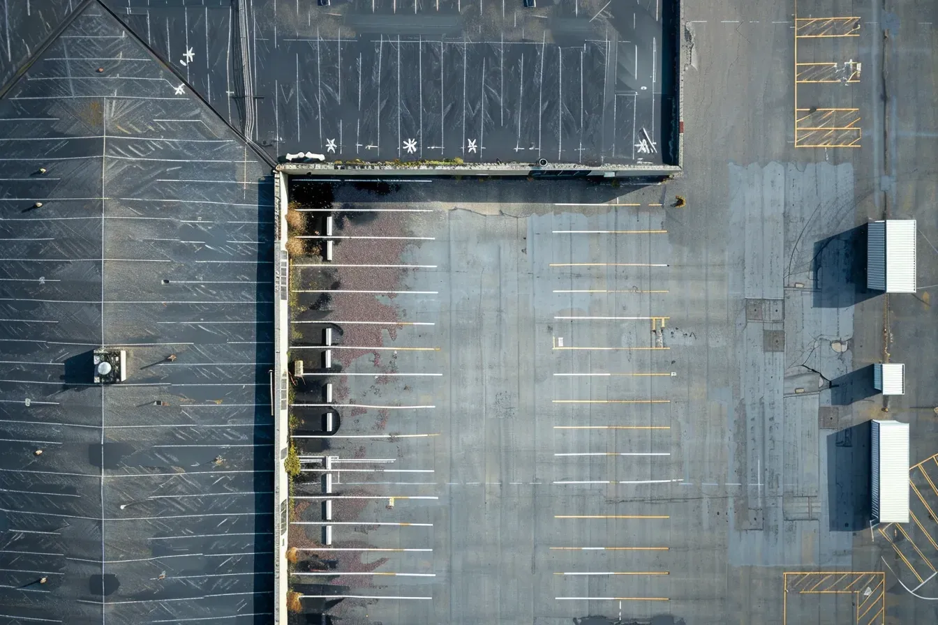 Commercial Roof Sealing in Spring Hill FL preventing premature aging and surface breakdown.