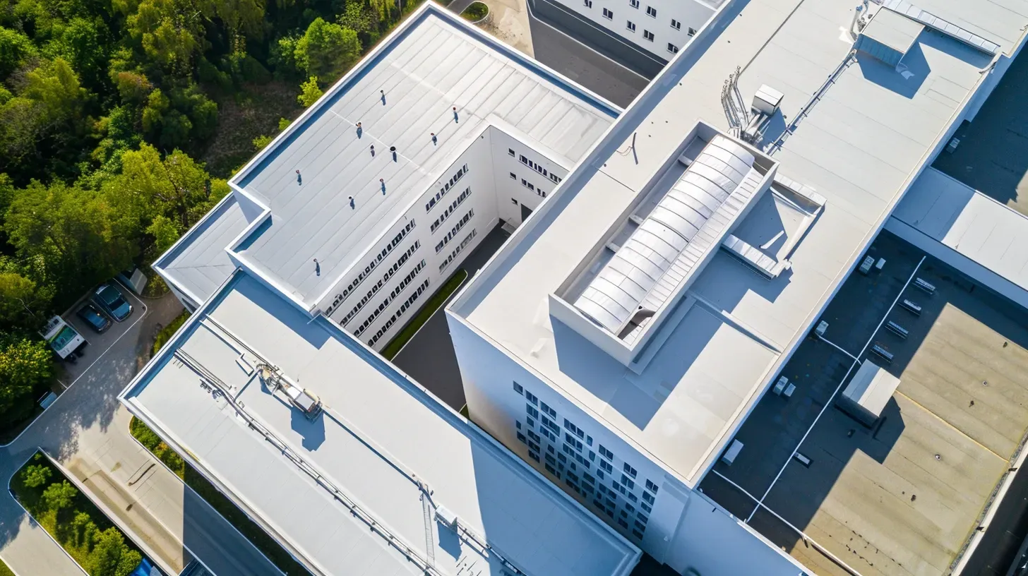 Commercial flat roofing Spring Hill FL using TPO, EPDM, and modified bitumen systems.