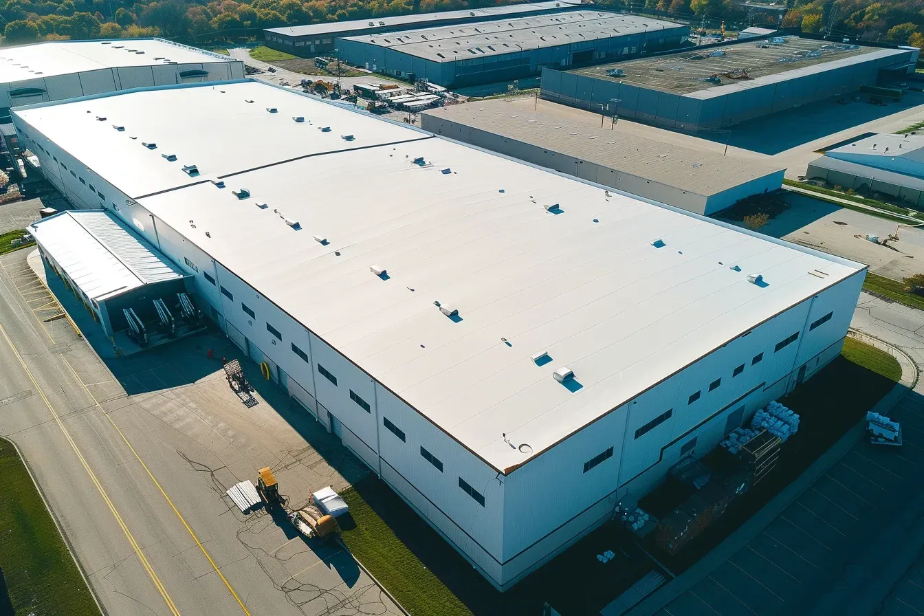 Commercial Roofing in Spring Hill FL with reflective coatings and energy-efficient upgrades.