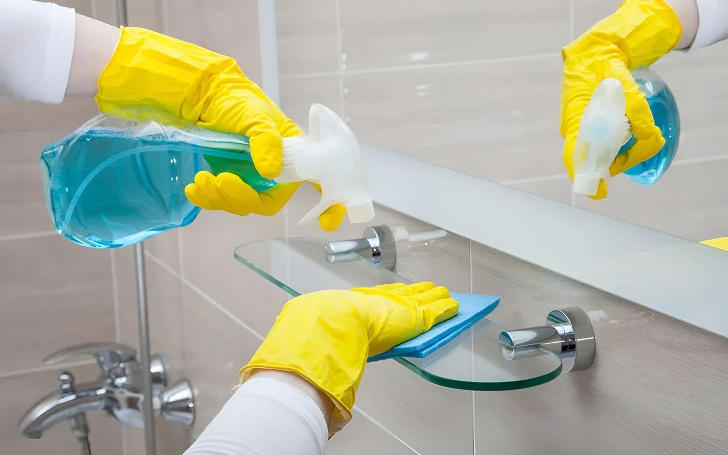 An Ongoing Bathroom Cleaning