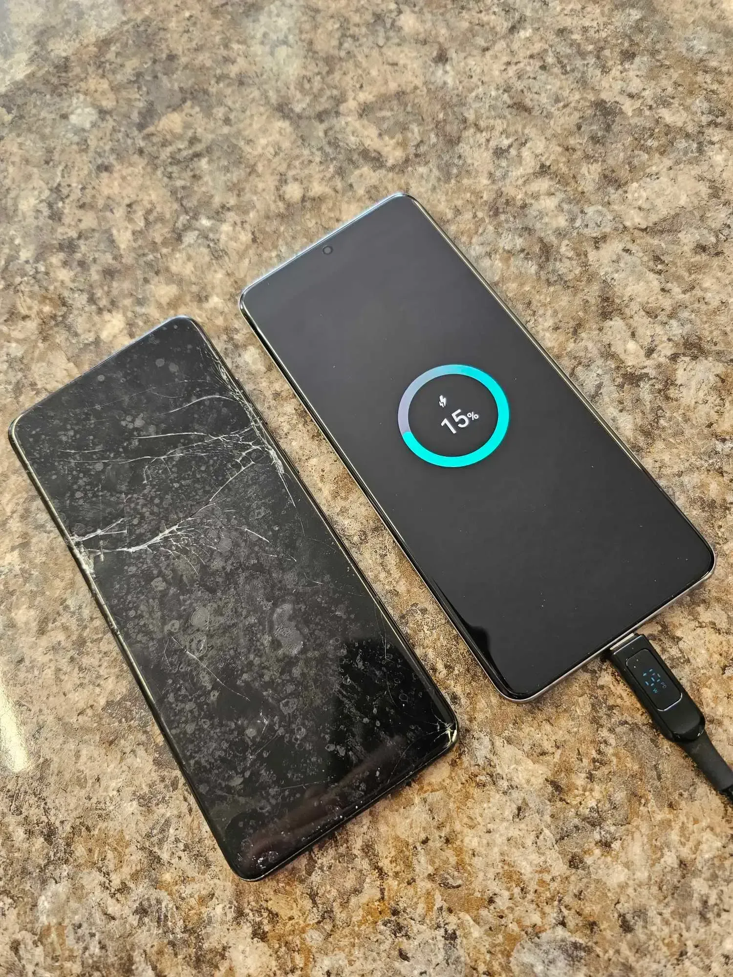 A Samsung screen replacement