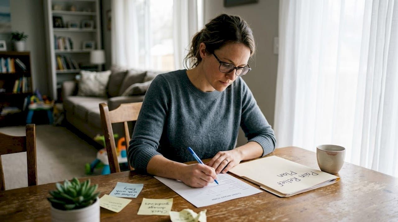 Whole-person pain relief process overview