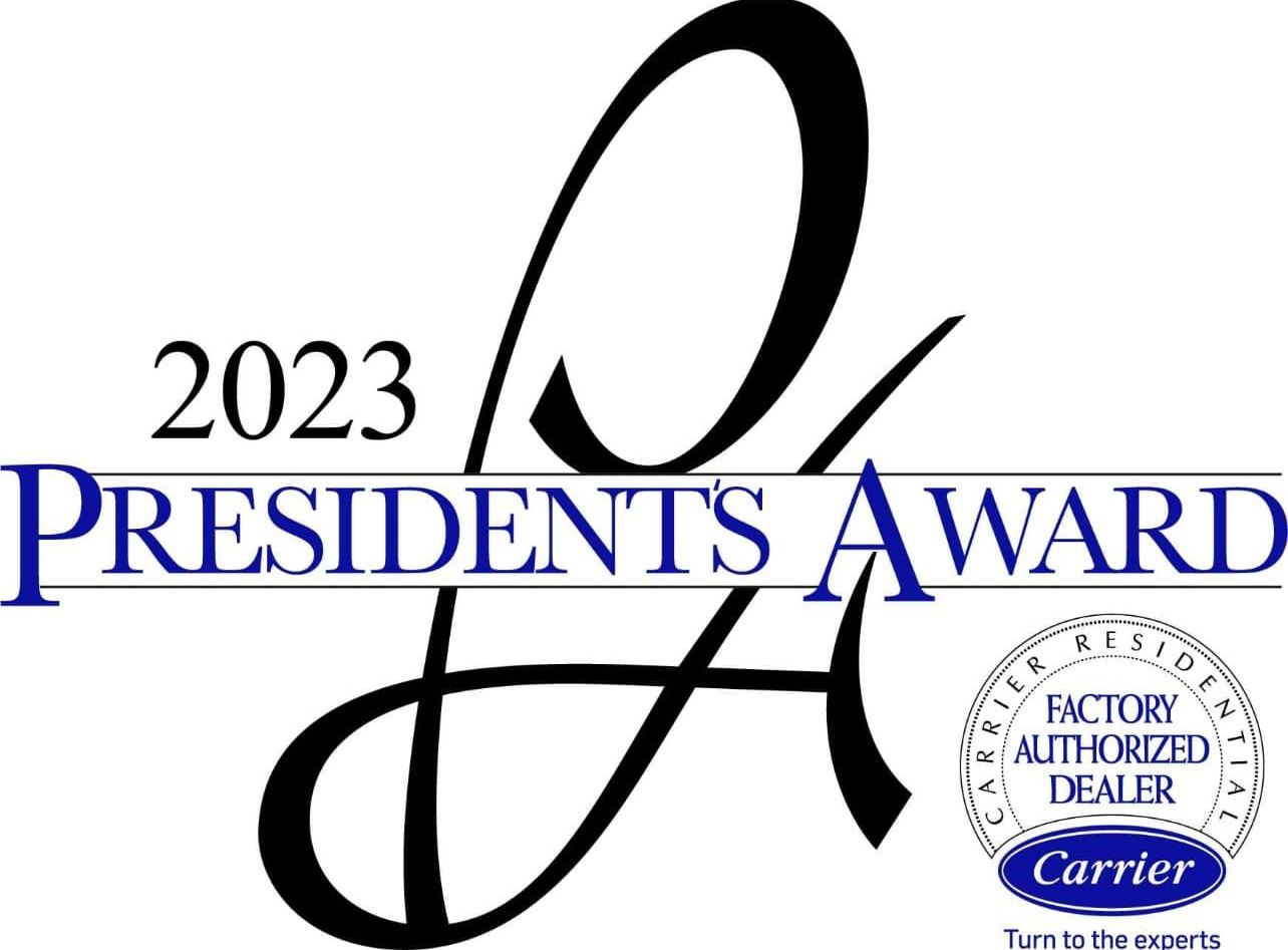 Presidents Club award for air conditioning in peachtree city ga