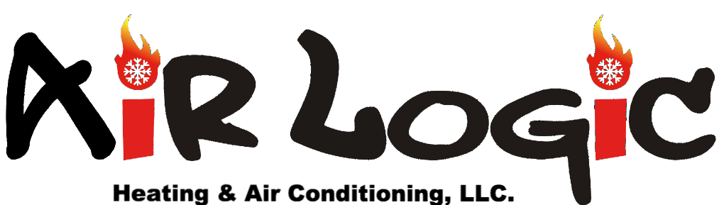The logo for air logic heating and air conditioning llc