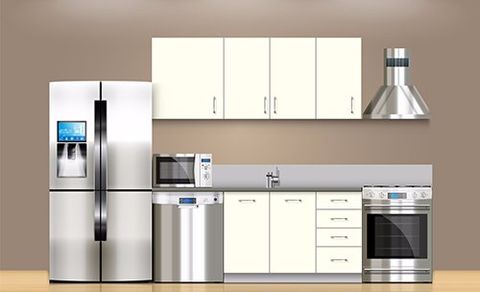 Wide range of appliances on rental
